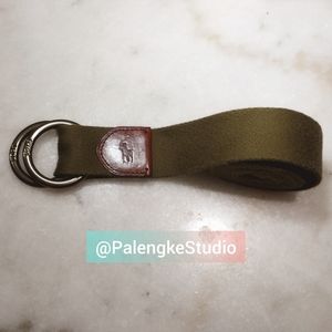 Polo by Ralph Lauren Olive Ring Belt